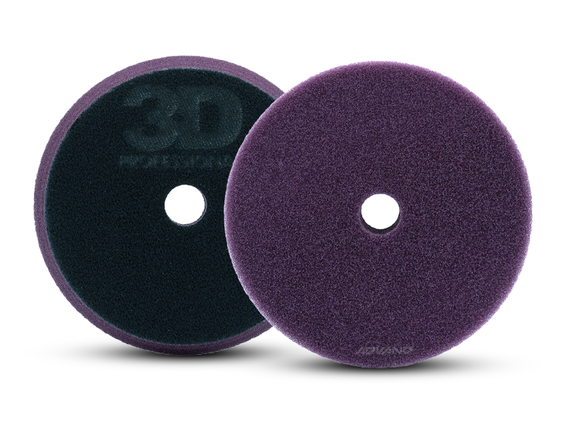 3D Pad Dark Purple Foam Heavy Correction -  Vágó szivacs 125 mm